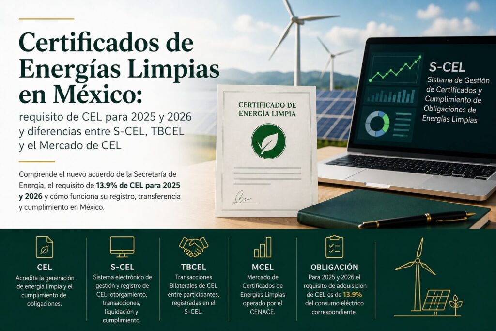 Certificados de energías limpias