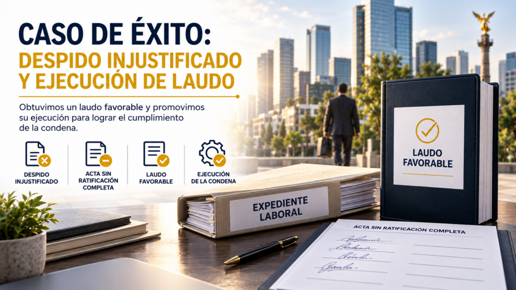 Despido injustificado