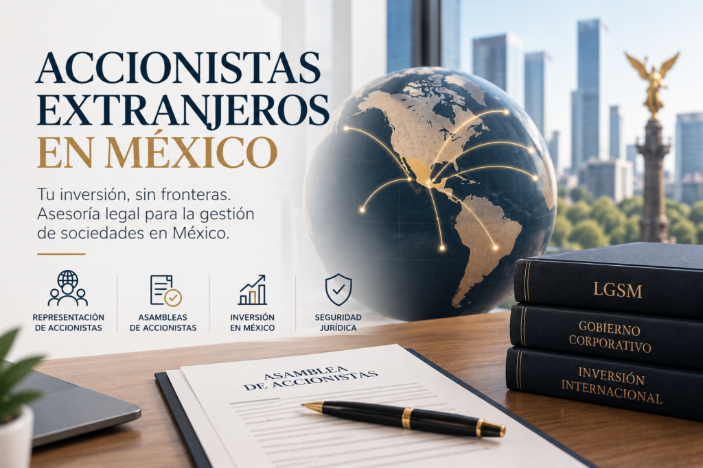 Accionistas extranjeros en México