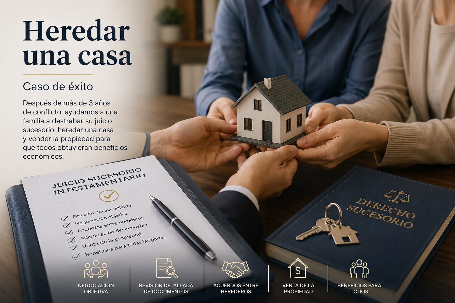 Heredar una casa